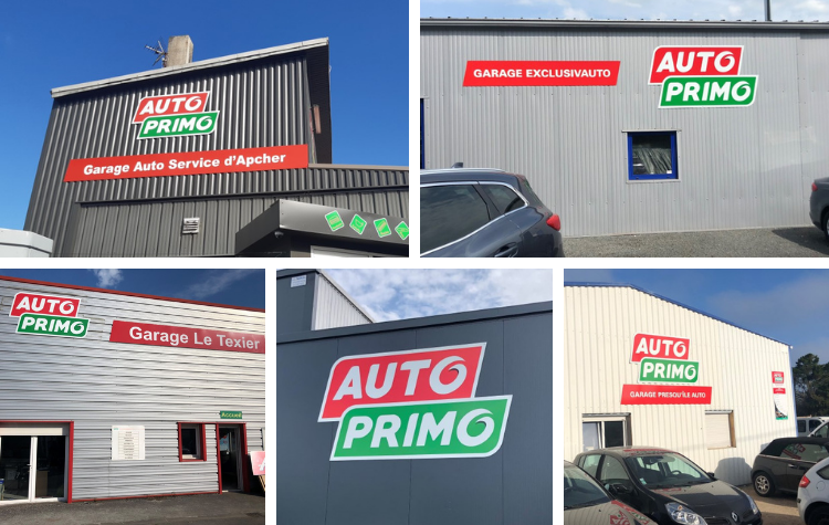 Réseau AUTOPRIMO : déploiement de la signalétique