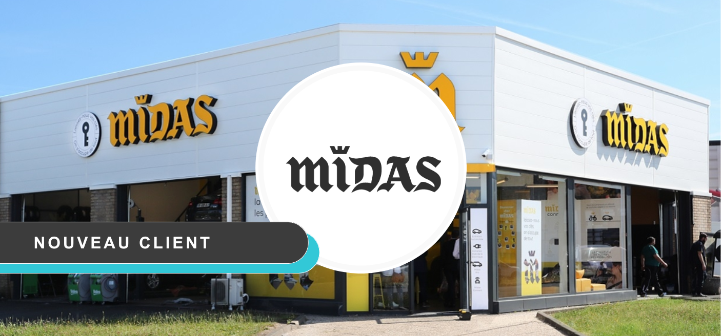 Midas choisit Yllio pour piloter un projet multisites